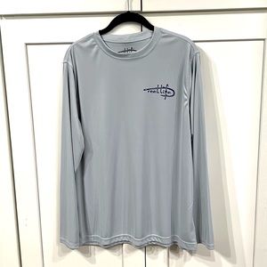 Men’s long sleeve reel life shirt